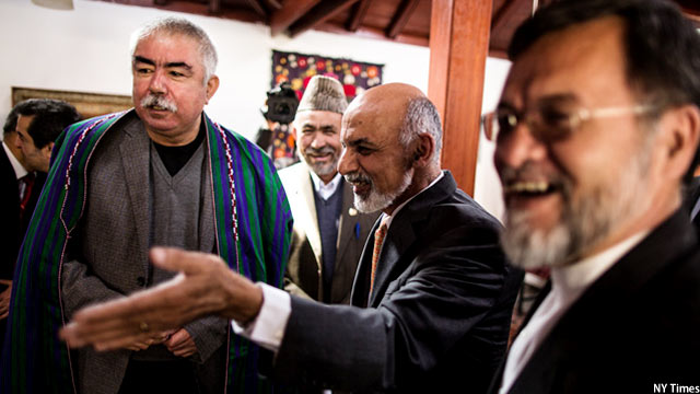 Gen Dostum and Pres. Ghani
