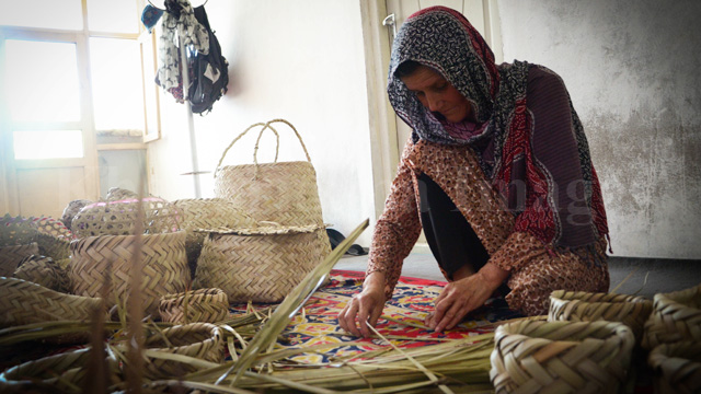 Afghan Basket weaver