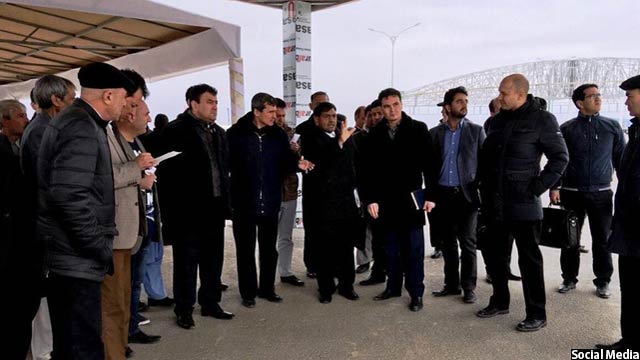 مقامات افغانستان-ترکمنستان حین حرکت این قطار