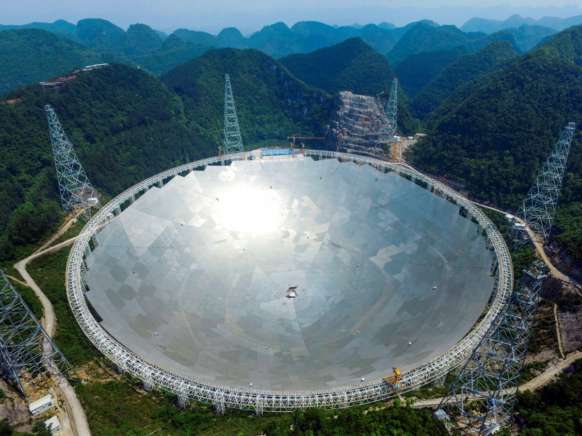 بزرگ‌ترین تیلیسکوپ جهان در چین / عکس: رویترز