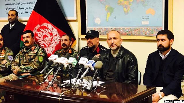 مشاور امنیت ملی افغانستان که در راس یک هیات برای بررسی چگونگی وقوع این رویداد به قندهار رفته بود نیز گفته است در این انفجار از مواد جدیدی استفاده شده بود