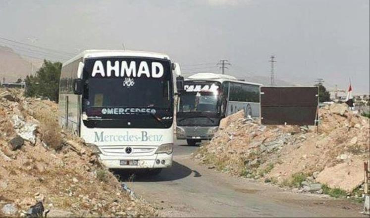 bus in syria