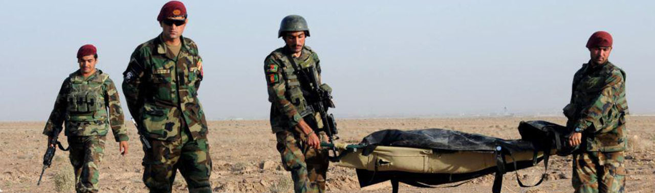 رییس‌جمهور اشرف غنی به تازگی اعلام کرده که در چهار سال گذشته بیش از ۴۵ هزار نیروی امنیتی افغانستان در جنگ با مخالفان مسلح دولت کشته شده‌اند