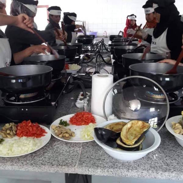 برای اولین بار دوره‌های آموزشی آشپزی زنان در کابل برگزار شده است