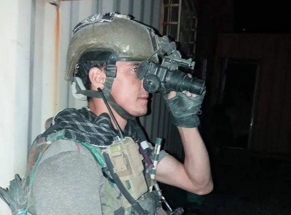چهار سال قبل حمید قاسمی"احساس" تصمیم گرفت تا در بخش نظامی در افغانستان خدمت کند.