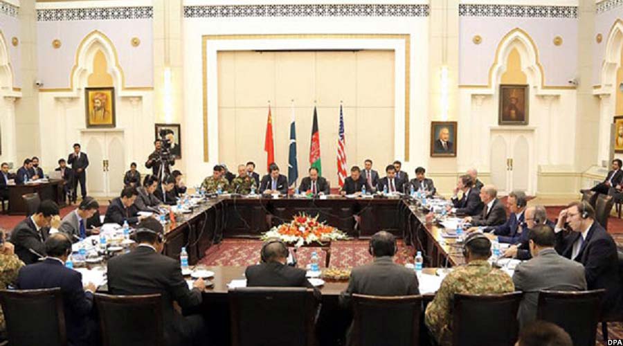 جریان گفتگوهای چهارجانبه در کابل
