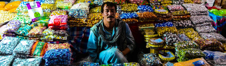بازار میوه خشک؛ کابل در شب های عید رمضان دیدنی تر شده است