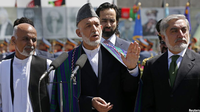 Karzai and Abdullah