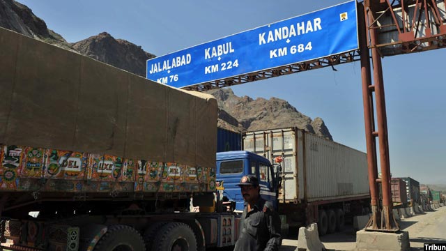 به گفته‌‌ی مقام‌های افغانستان، واردات افغانستان از پاکستان 500 میلیون دالر کاهش یافته است
