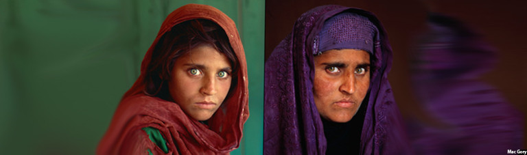 بانوی رنگین چشم افغانستان به زودی آزاد می‌شود