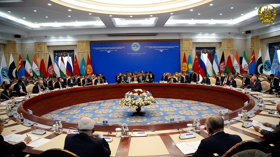 15مین اجلاس شانگهای در قرغیزستان برگزار شده است