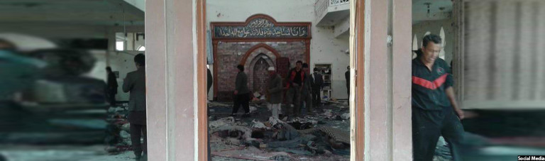 ده‌ها کشته و زخمی در حمله‌ی انتحاری به مسجدی در غرب کابل