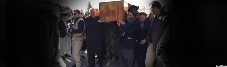بزرگداشت قهرمانانه؛ حضور رییس جمهور افغانستان در مراسم تدفین جنرال غوری