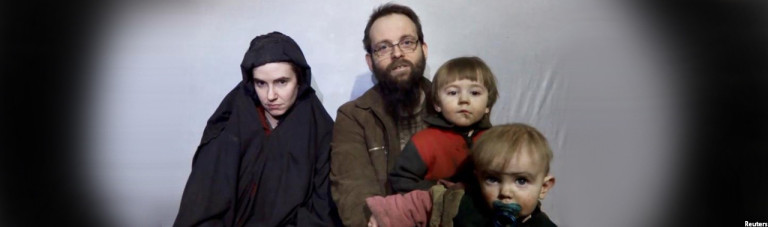 4 سال اسارت؛ طالبان فرزندان خانواده گروگان کانادایی-آمریکایی را نشان دادند