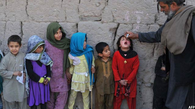 مقامات وزارت صحت افغانستان از تطبیق نشدن برنامه پولیو در مناطق نا امن در سال پیش رو، نگران اند