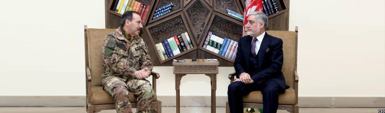 در دیدار با فرماندهان ناتو؛ افغانستان بار دیگر خواستار نابودی لانه‌های تروریستان در پاکستان شد