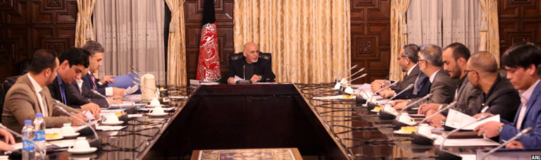 واگذاری 8 قرارداد به ارزش 25 میلیارد افغانی در ارگ ریاست جمهوری افغانستان
