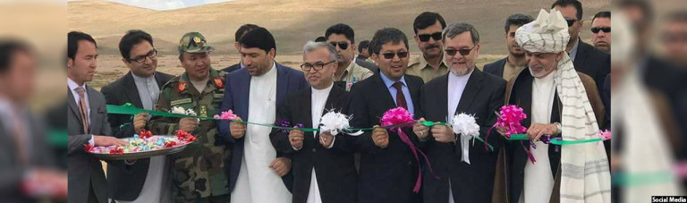 اتصال بامیان به شمال؛ افتتاح کار ساخت جاده یکاولنگ–دره صوف در مرکز افغانستان
