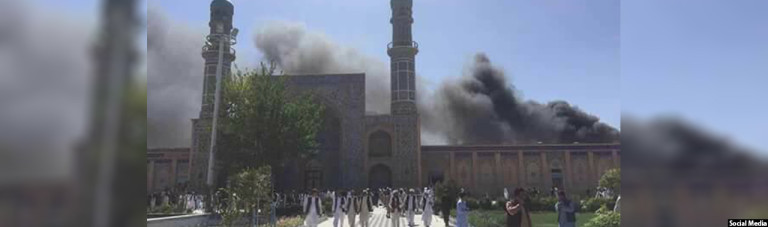 6 کشته و 15 زخمی؛ غیرنظامیان قربانی انفجار در برابر مسجد جامع هرات