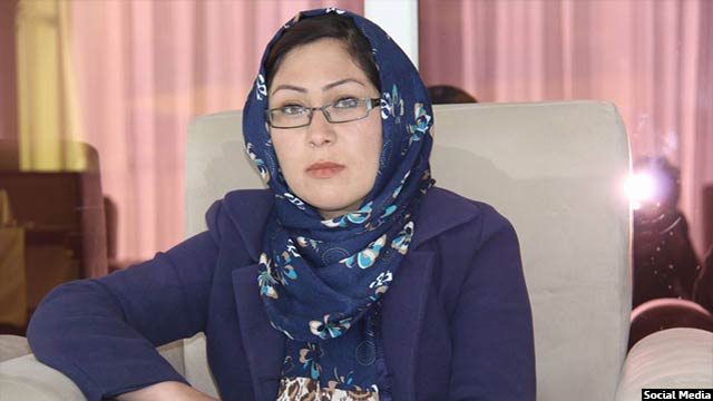 حلیمه رضایی دومین زن تجارت پیشه در بامیان است