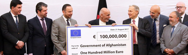 به منظور اصلاحات کلیدی؛ اتحادیه اروپا 100 میلیون یورو به افغانستان کمک کرد