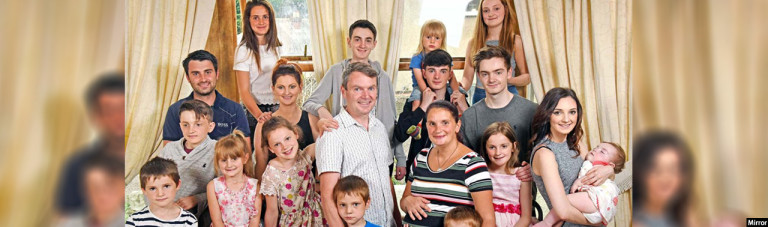 بزرگ‌ترین خانواده در بریتانیا؛ بیست جشن تولد در سال و هزینه‌های سنگین زندگی