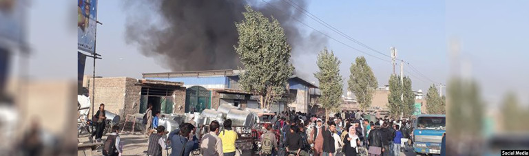 آتش سوزی در غرب کابل؛ انتقاد از دیر رسیدن ماموران آتش‌نشانی و مشکلات گسترده شهری