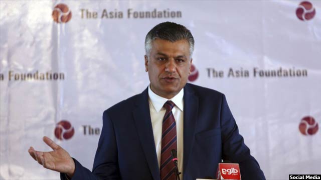 عبدالله احمدزی، رییس پیشین دبیرخانه کمیسیون مستقل انتخابات افغانستان و رییس کنونی بنیاد آسیا در افغانستان