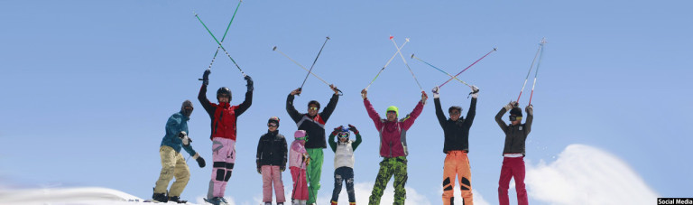 شهرستان پنجاب میزبان نخستین تور اسکی بازان بامیانی