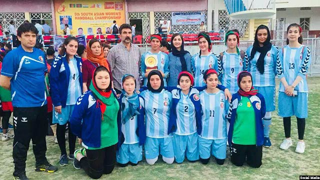 Afghan-women-handball-team