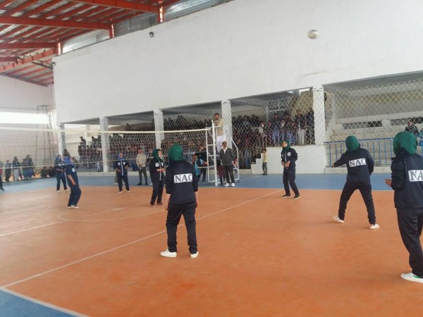 اولین تورنمنت والیبال بانوان در ولسوالی جاغوری ولایت غزنی برگزار شده است