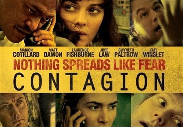 فیلم شیوع (Contagion) محصول سال 2011م، به کارگردانی استیون سودربرگ، شباهت خیلی زیادی با وضعیت کنونی شیوع ویروس کرونا با منشأ چین در جهان دارد.