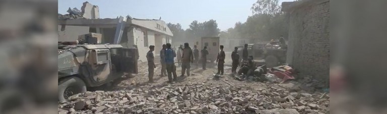 تکمیلی/ انفجار در بلخ؛ ۷ نیروی کماندو و بیش از ۳۷ غیرنظامی کشته و زخمی شدند