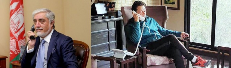 گفتگوی تلیفونی عبدالله و عمران خان؛ دعوت از رییس شورای عالی مصالحه به اسلام آباد