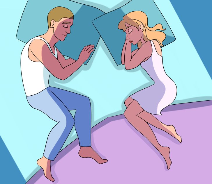 موقعیت گفتگو در تست شخصیت شناسی براساس نوع خوابیدن