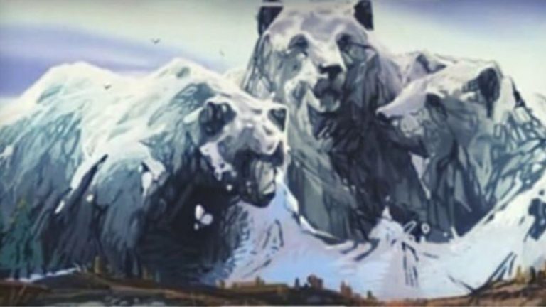 تست شخصیت؛ ابتدا چه دیدید تا بگوییم منطقی هستید یا احساسی! کوه یا خرس؟