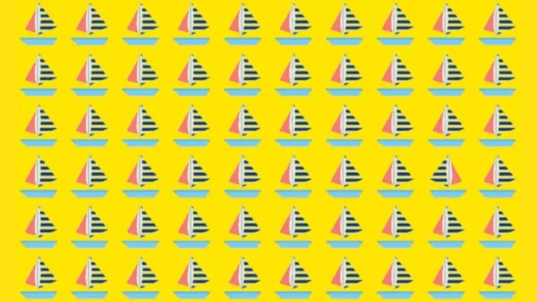 معمای تصویری: آیا می توانید قایق متفاوت را در طول 11 ثانیه پیدا کنید؟
