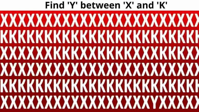تست بینایی؛ آیا می توانید در 10 ثانیه Y را پیدا کنید؟