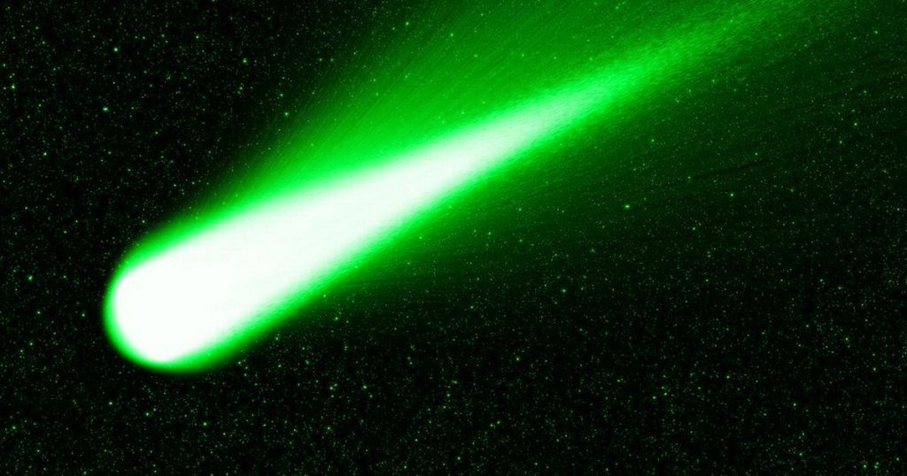 ستاره دنباله دار سبز