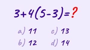 آیا می توانید این معمای ریاضی ساده را در 9 ثانیه حل کنید؟