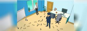 آزمون شناسایی دزد میان کارمندان: آیا 7 ثانیه کافی است تا دزد را در بین 3 کارمند پیدا کنید؟