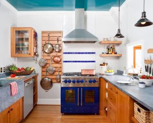 بهترین رنگ برای سقف آشپزخانه (معرفی 11 رنگ زیبا و ایده‌ال)