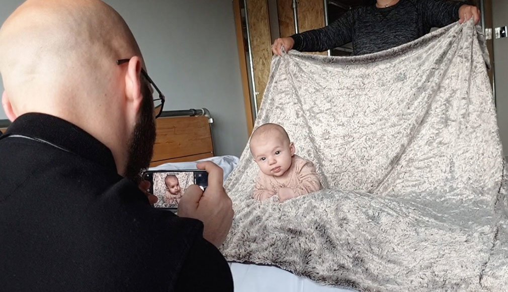 عکاسی نوزادان در خانه