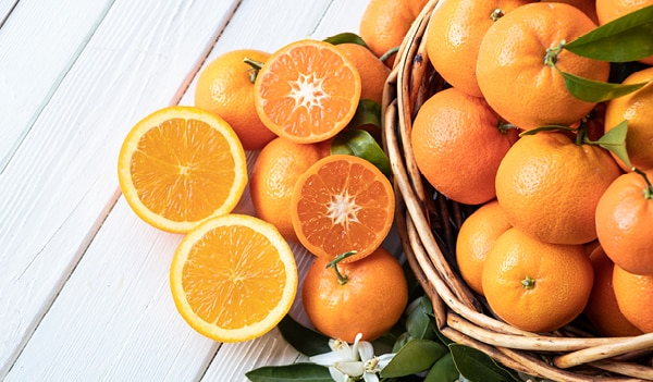 پرتقال از غذاهای مفید برای مغز