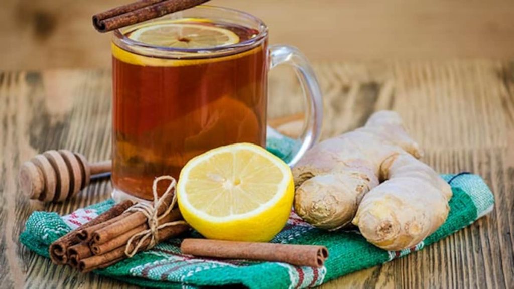 چای زنجبیل و دارچین - نوشیدنی های آیورودا برای چربی سوزی