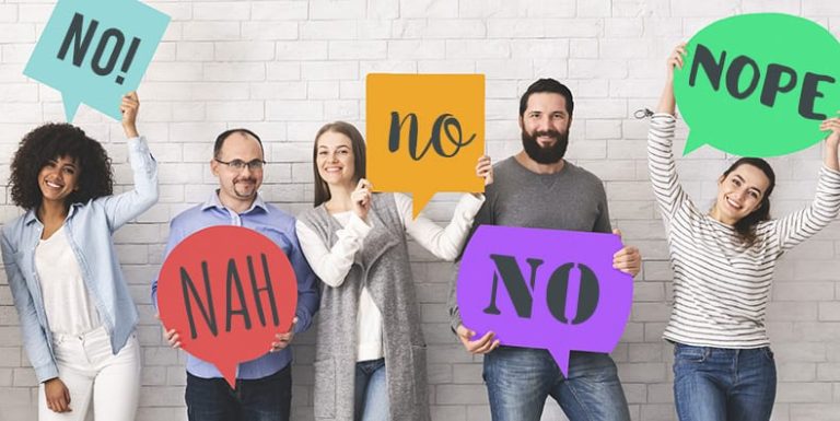 هنر «نه» گفتن را با ۶ راهکار بیاموزید!