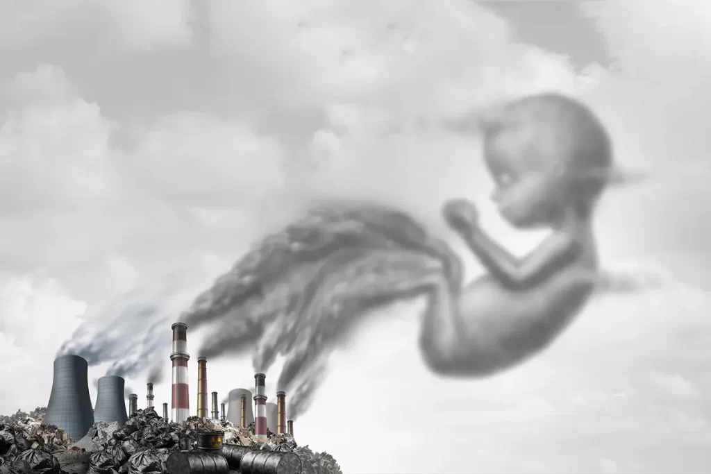 اثرات بالقوه آلودگی هوا بر بارداری