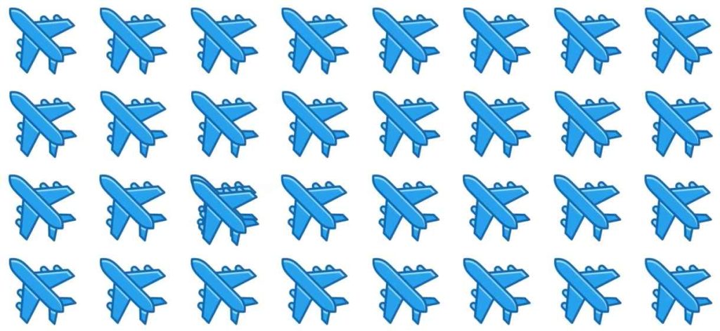 هواپیمای متفاوت را تشخیص دهید