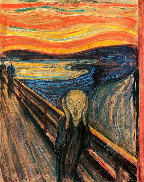 نقاشی معروف جیغ اثر ادوارد مونک
