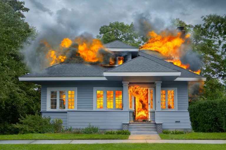 مردی به خاطر کشتن یک سوسک خانه‌اش را آتش زد!